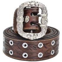 Cinto Masculino Couro Muladeiro Fivela Fecho Duplo Clássico