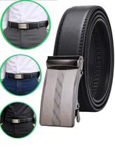 Cinto Masculino Couro Premium com Fivela Automática de Aço Ajuste Preciso, Design Moderno, Resistente e Elegante