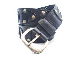 Cinto masculino couro punk rock com rebite ESC010