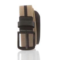 Cinto Masculino de Couro Com Elástico Casual Presente