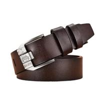 Cinto Masculino de Couro de Vaca Legítimo - 130cm - Fivela de Metal