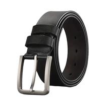 Cinto Masculino De Couro Genuíno Com Fivela De Liga De Alta Qualidade Luxuoso Para Jeans Casual De