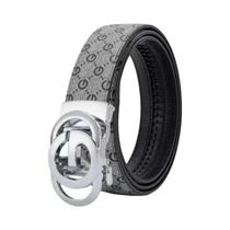 Cinto Masculino De Couro Genuíno, Moda Casual, Cinto De Luxo Para Jeans, Design Versátil