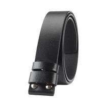 Cinto Masculino De Couro Genuíno Preto E Marrom Sem Fivela Estilo Cowboy Liso Acessório De Corpo Cinto Masculino De Couro Genuíno Preto E Marrom Sem Fivela Estilo Cowboy Liso Acessório De Corpo