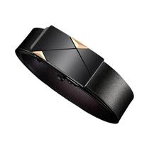 Cinto Masculino De Couro PU Com Fivela Automática, Acessório De Cintura Casual E Elegante Para Cinto Masculino De Couro PU Com Fivela Automática, Acessório De Cintura Casual E Elegante Para