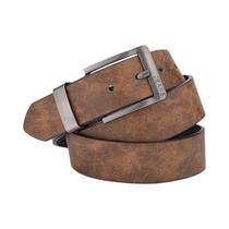 Cinto Masculino De Couro PU De Alta Qualidade Com Fivela De Metal, Estilo Casual E Empresarial,