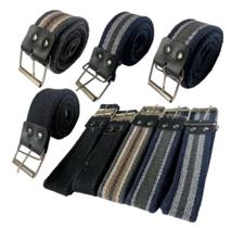 Cinto Masculino De Lona Varias Cores Tamanho Adulto juvenil