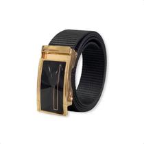 Cinto Masculino De Nylon 1,20M Com Fivela - Preto - 120Cm Cinto Masculino De Nylon 1,20M Com Fivela - Preto - 120Cm