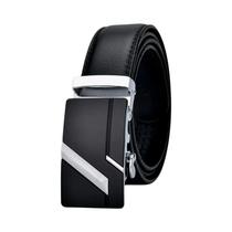 Cinto Masculino De Tamanho Grande 130-170 Cm Pulseira De Fivela De Metal De Couro PU De Alta