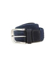 Cinto Masculino Democrata Elástico Denim Navy Cinto Masculino Democrata Elástico Denim Navy