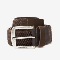 Cinto Masculino Democrata Largo Denim Casual Elástico Couro Cinto Masculino Democrata Largo Denim Casual Elástico Couro