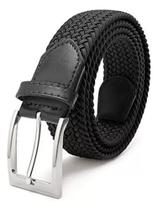 Cinto Masculino Elástico Preto 124 cm