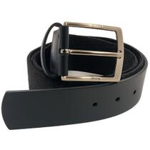 Cinto Masculino Em Couro De Elástico Preto Ajustável 120 Cm Cinto Masculino Em Couro De Elástico Preto Ajustável 120 Cm