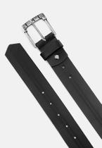 Cinto Masculino em Couro - Duplo Risco Cinto Masculino em Couro - Duplo Risco