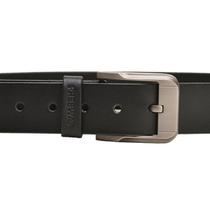 Cinto Masculino Em Couro Freeway Grid 4 Cm De Largura