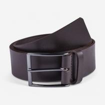 Cinto Masculino Em Couro Marrom