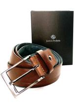 Cinto Masculino em Couro Marrom Toscana - 8120 Cinto Masculino em Couro Marrom Toscana - 8120