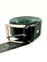 Cinto Masculino em Couro Soft Anil Preto - 8420