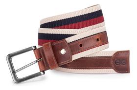 Cinto Masculino Esportivo Couro Legítimo/elástico Ajustavél