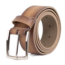 Cinto Masculino Fasolo Casual Couro Legítimo Liso Confortável Fivela Quadrada Cinto Masculino Fasolo Casual Couro Legítimo Liso Confortável Fivela Quadrada