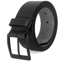 Cinto Masculino Fasolo Casual Largo Couro Fosco Liso Confortável