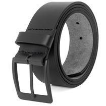 Cinto Masculino Fasolo Casual Largo Couro Liso Conforto