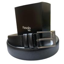 Cinto Masculino Fasolo Couro Legítimo Social Cinto Masculino Fasolo Couro Legítimo Social