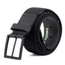 Cinto Masculino Fasolo Elástico Casual Largo Couro Legítimo Confortável Cinto Masculino Fasolo Elástico Casual Largo Couro Legítimo Confortável