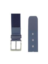 Cinto Masculino Fasolo Elástico Legítimo Azul - 85