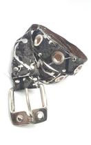 Cinto masculino feminino lona com ilhóes e rebite K00681c Cinto masculino feminino lona com ilhóes e rebite K00681c