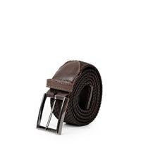 Cinto Masculino Ferracini FC675C Flex Couro Elástico Trançado Marrom Cinto Masculino Ferracini FC675C Flex Couro Elástico Trançado Marrom