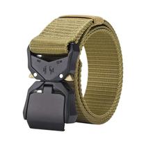 Cinto Masculino Grande Tamanho plus 125 150 170cm Tático Multifuncional De Nylon Com Fivela De Liga