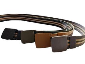 Cinto Masculino Grosso de Nylon Com Fivela de Plástico Antialérgica Cinto Masculino Grosso de Nylon Com Fivela de Plástico Antialérgica