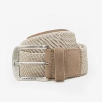 Cinto Masculino Largo Democrata Denim Casual Elástico Couro Cinto Masculino Largo Democrata Denim Casual Elástico Couro