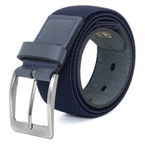 Cinto Masculino Largo Fasolo Tira Elástica Confortável com Couro Casual Cinto Masculino Largo Fasolo Tira Elástica Confortável com Couro Casual