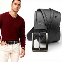 Cinto Masculino Material Sintético Estiloso Costura Reforçada Cinto Masculino Material Sintético Estiloso Costura Reforçada