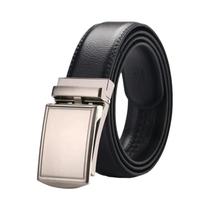 Cinto Masculino plus Size 170-130cm Automático Com Fivela De Catraca Para Calças Jeans E Moda Casual