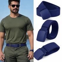 Cinto Masculino Poliéster Fivela Engate Rápido Reforçado Trabalho Trilha Casual Ajustável Resistente Cinto Masculino Poliéster Fivela Engate Rápido Reforçado Trabalho Trilha Casual Ajustável Resistente