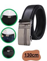 Cinto Masculino Premium em material sintético com Fivela Automática de Metal Reforçado Elegante, Resistente e Confortável Cinto Masculino Premium em material sintético com Fivela Automática de Metal Reforçado Elegante, Resistente e Confortável