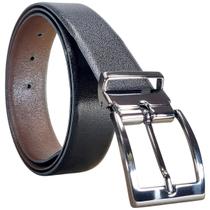 Cinto Masculino Social Couro Alta Qualidade Original Fivela Metal Removível Dupla Face Tamanho Ajustável Moda Top Fashion Homem