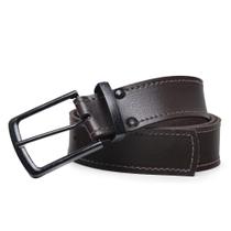 Cinto Masculino Social Fino Esporte Café Resistente Elegante Cinto Masculino Social Fino Esporte Café Resistente Elegante