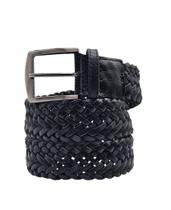 Cinto masculino trançado trissê couro unisséx 24124