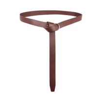 Cinto Medieval de Couro com Capa para Garrafa - Ideal para Cosplay de Halloween