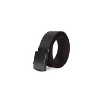 Cinto militar de lona e nylon com fivela metálica 130cm
