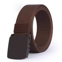 Cinto Militar Largo em Nylon Com Fivela em Unissex Engate Rápido Resistente cov:Caqui 1 peça Cinto Militar Largo em Nylon Com Fivela em Unissex Engate Rápido Resistente cov:Caqui 1 peça