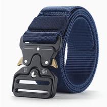 Cinto Militar Largo em Nylon Com Fivela em Unissex Engate Rápido Resistente