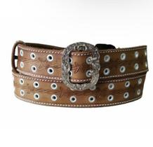 Cinto Muladeiro em Couro Marrom Cinto Muladeiro em Couro Marrom