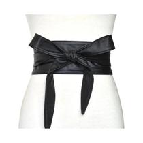Cinto Obi Feminino Largo De Couro Macio, Cinto De Moda Para Vestidos