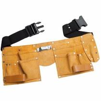 Cinto para Ferramentas em Couro com 11 Bolsos 9FT EDA