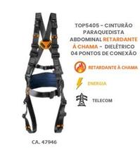Cinto paraq. top 5405 4 p. abd retardante a chama ferragens dieletricas ca 47946 top cintos
